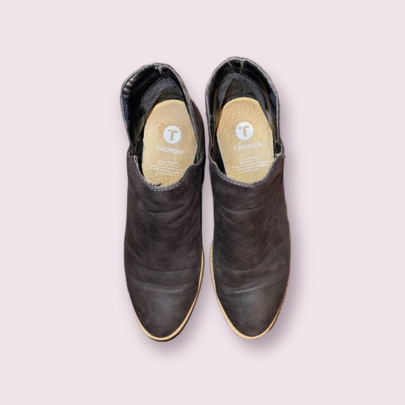 Trender Grey Ankle Boots Size Mexico25 Us 7 - Picture 4 of 8